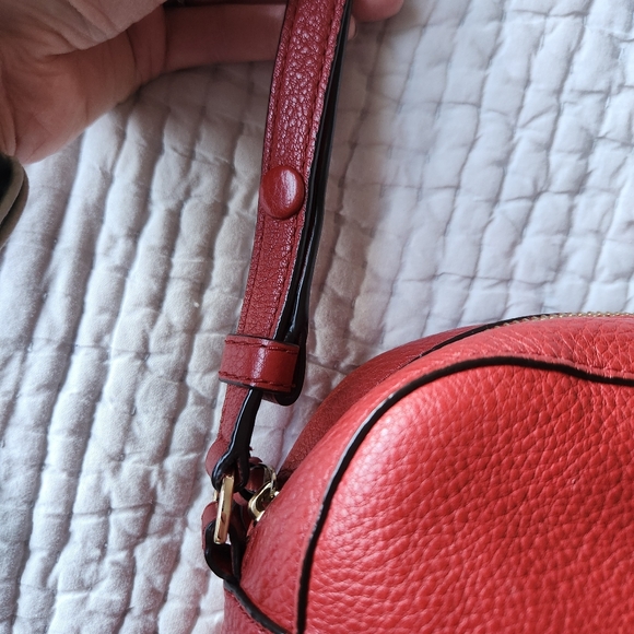 Tory Burch Red Crossbody Camera Bag - Picture 7 of 15